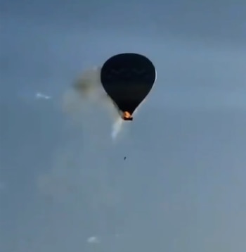 Personas pudieron captar en tiempo