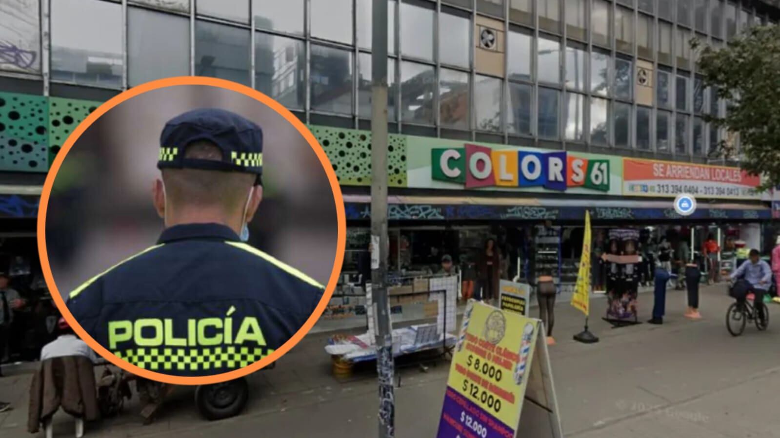 El testimonio del afectado sugiere que los delincuentes estudiaron previamente el funcionamiento y la mercancía de la joyería - crédito composición fotográfica