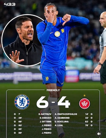 El equipo de Aydan Hammond le dio pelea a Chelsea en amistoso internacional.