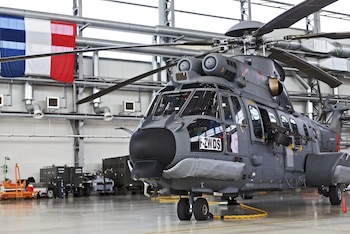 Helicóptero H225M Caracal (EFE/Jakub Kaczmarczyk)