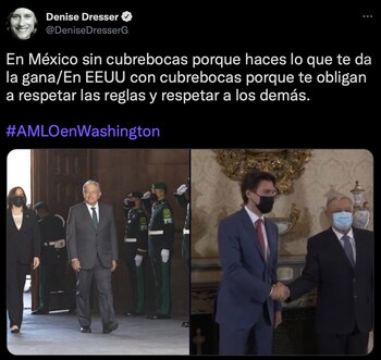 Denise Dresser también cuestionó a