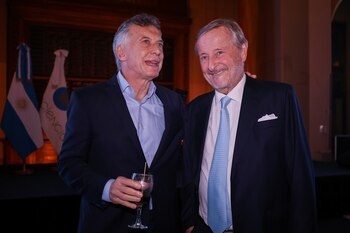 El ex presidente Mauricio Macri