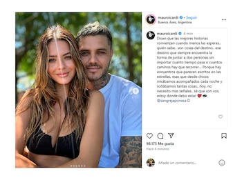 El posteo de Mauro Icardi