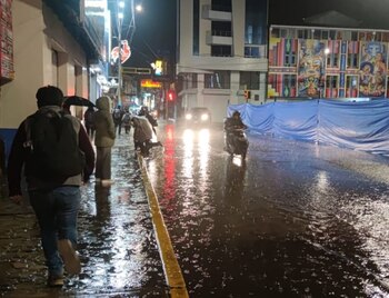Fuertes lluvias en diversas regiones