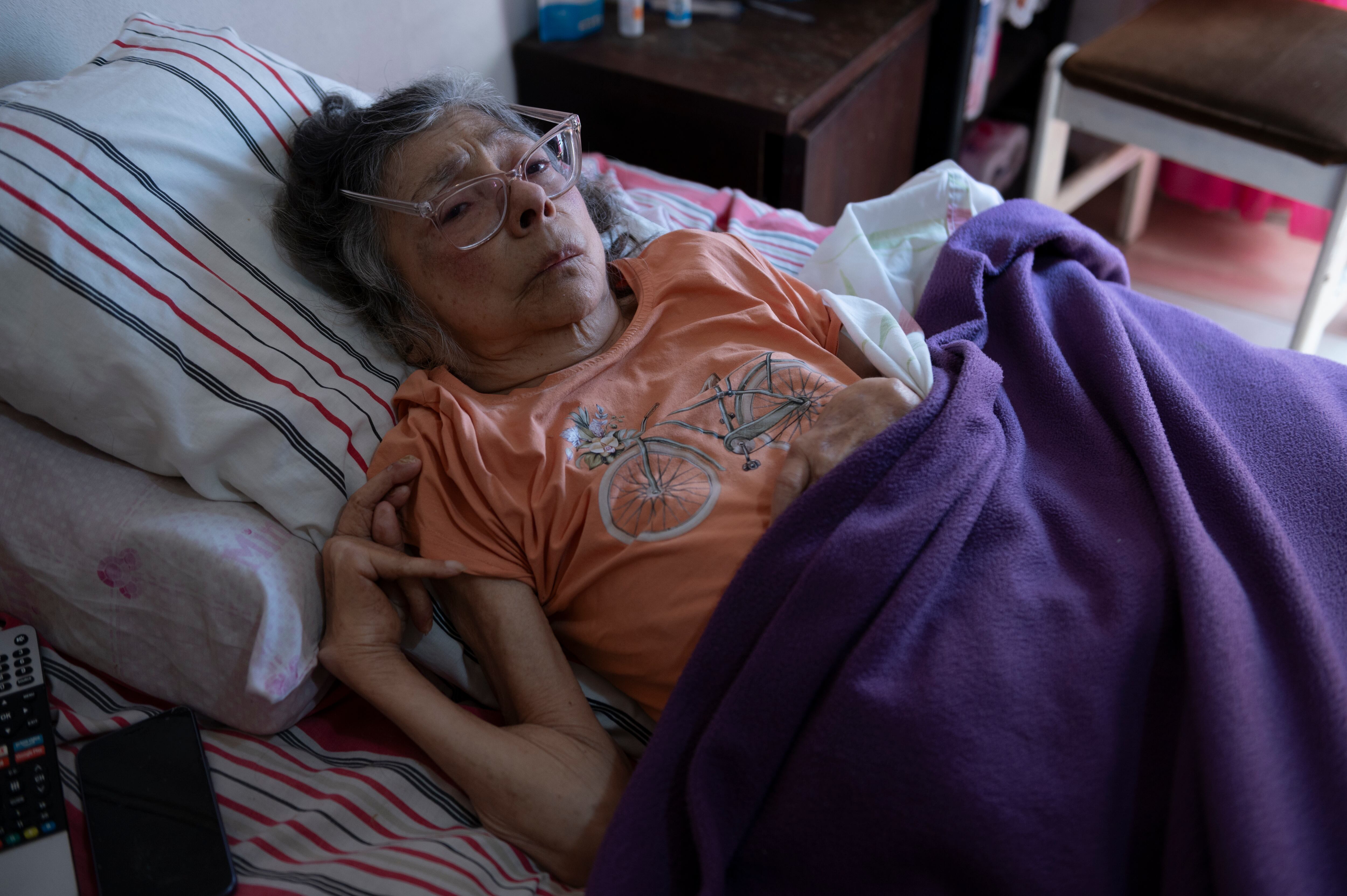 María del Carmen Ludueña pide el acceso a la eutanasia legal por la vía judicial. La Corte bonaerense ordenó revisar su caso. Foto: Gastón Taylor