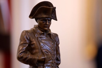 Foto de una estatua de