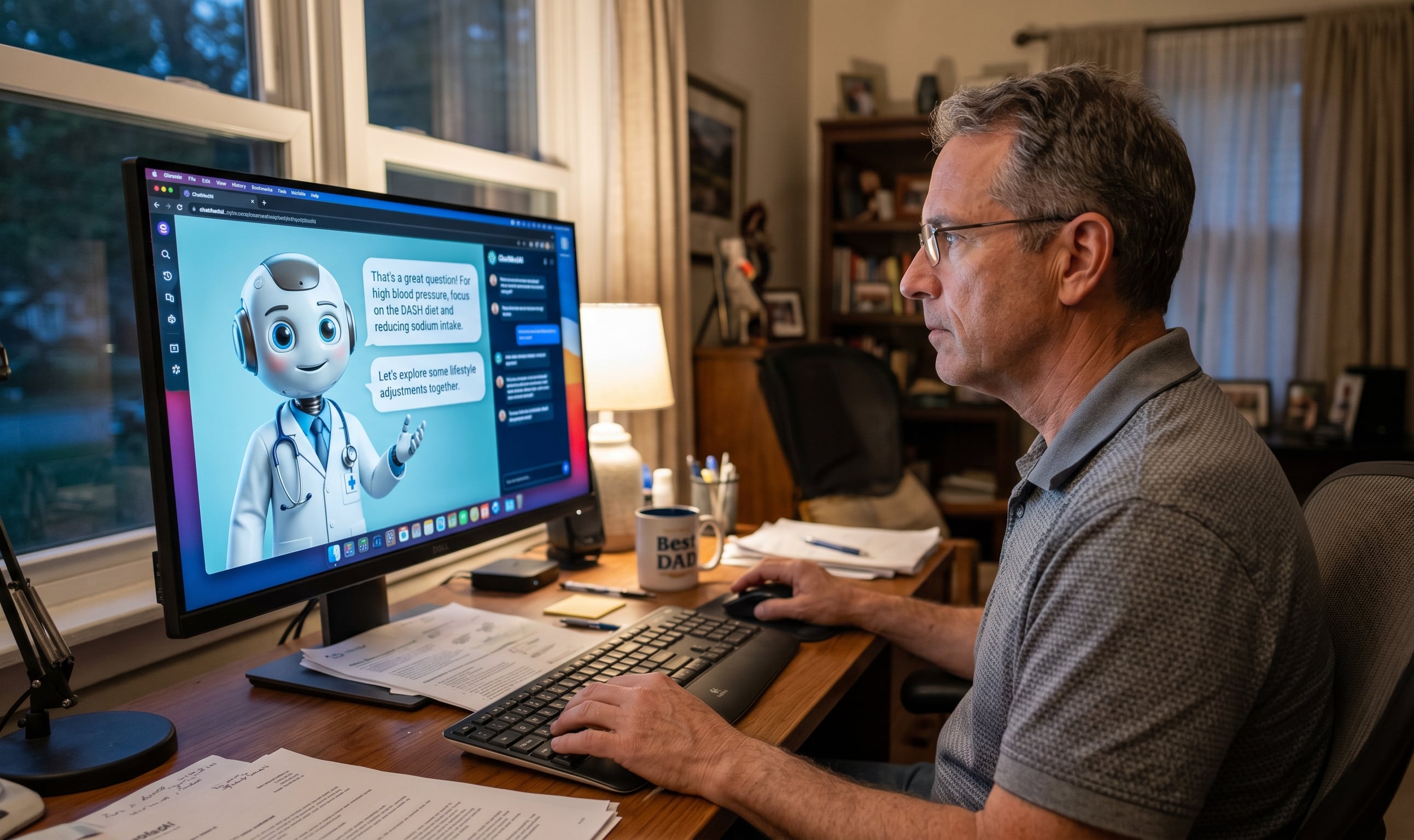 El uso de inteligencia artificial para consultar sobre salud crece entre los estadounidenses y modifica la dinámica tradicional de búsqueda de información médica (Imagen Ilustrativa Infobae)