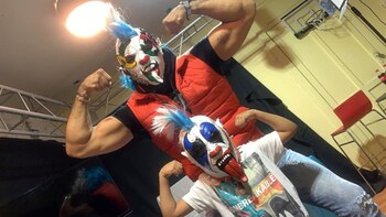 Psycho Clown expondrá su máscara