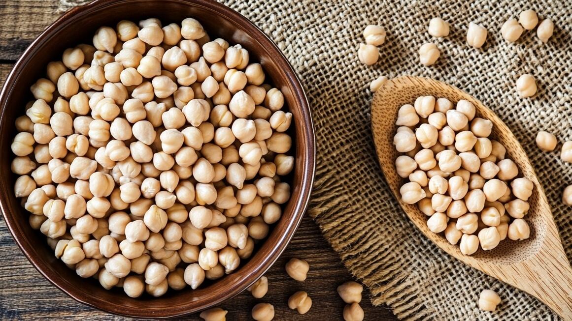 Garbanzos y lentejas ayudan a reducir el colesterol LDL y aportan minerales clave como folato, manganeso y fósforo (Imagen Ilustrativa Infobae)