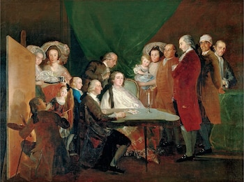 Goya - La familia del infante Don Luis
