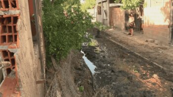 La zona donde pasó la