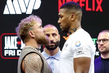 El careo entre Jake Paul