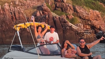 Barby Franco y Fernando Burlando,