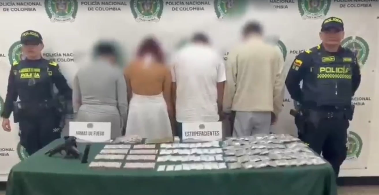 Tras una alerta de una riña con disparos en el sur de Bogotá, uno de los presuntos implicados trató de escapar por una terraza del sector: fueron capturadas cuatro personas