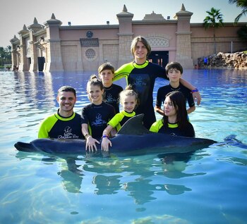 La experiencia con delfines de