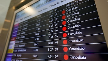 Limitaciones al repostaje en cuatro aeropuertos italianos por falta de combustible por el conflicto en Irán