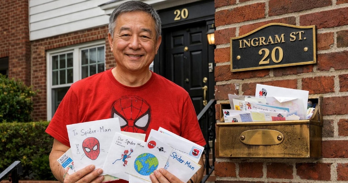 Compró una casa sin saber que era la de Spider-Man y ahora le llegan cartas de niños de todo el mundo