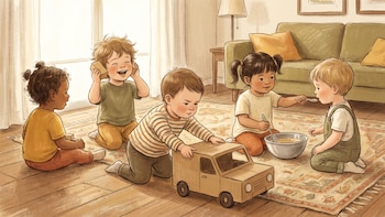 La imaginación en la infancia anticipa una mejor salud mental, según un estudio