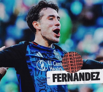 Nick Fernández empezó su andadura goleadora en la Major League Soccer. - Crédito: San José Earthquakes