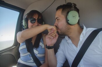 Miriam y Yerko planean una