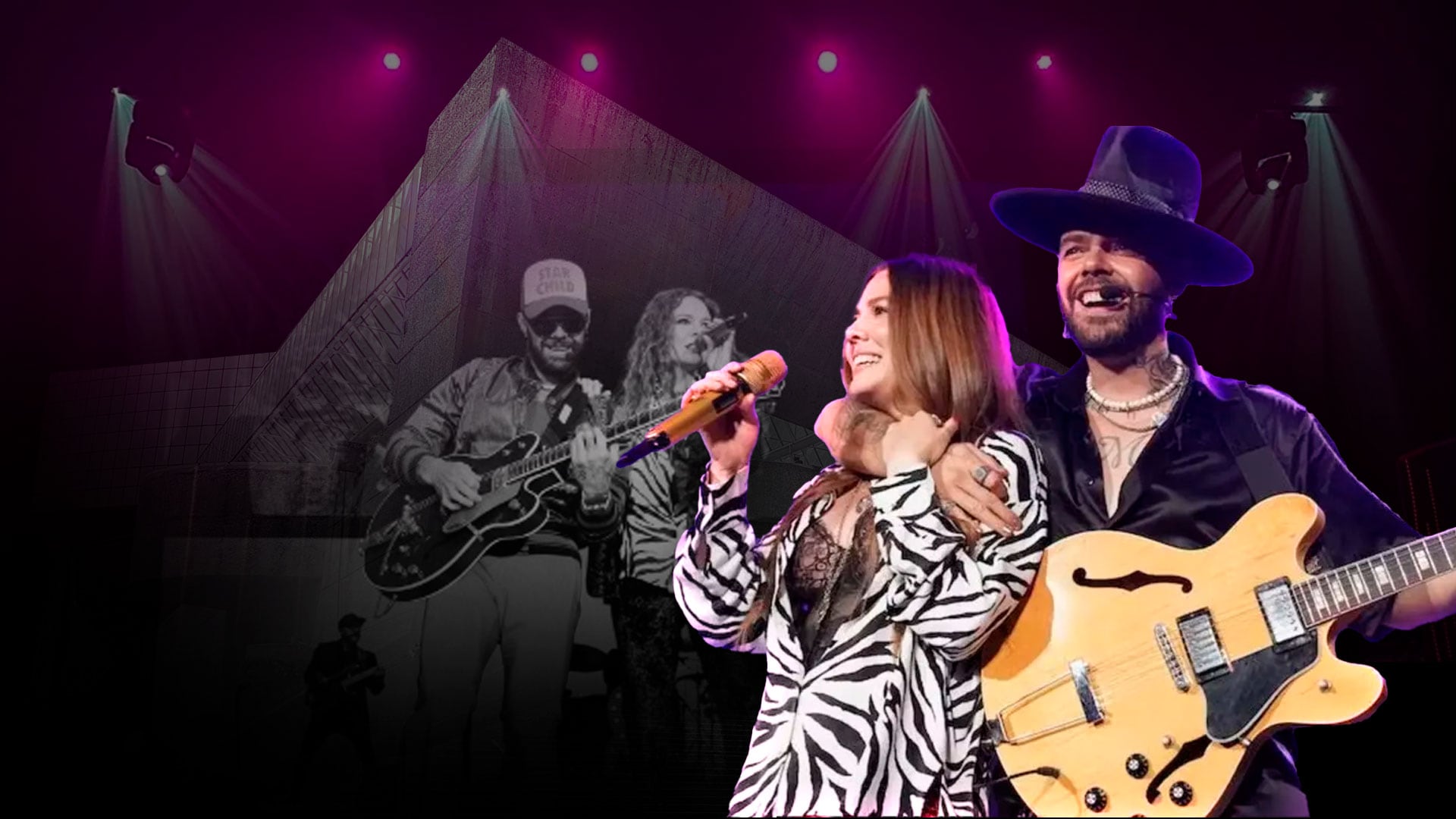 El dúo mexicano presenta un repertorio que recorre sus grandes éxitos y canciones emblemáticas, generando nostalgia y emoción entre el público. -(Jovani Pérez/ Infobae)