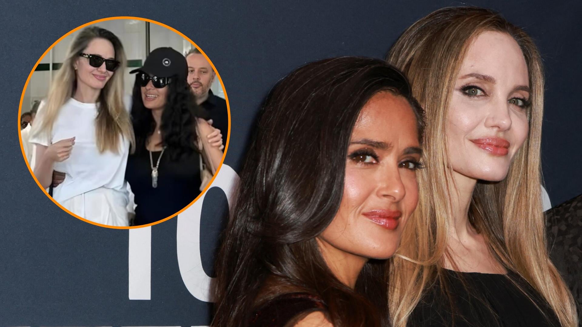 Angelina Jolie y Salma Hayek destacaron que se conocieron en una etapa avanzada de sus vidas y que comparten experiencias similares (Redes sociales/REUTERS)