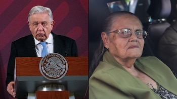 El presidente López Obrador se