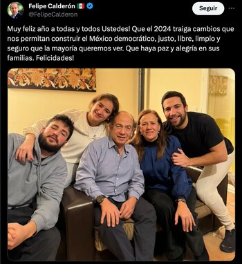 Felipe Calderón-Año Nuevo-México-31 de diciembre