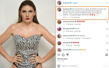 La presentadora colombiana escribió un