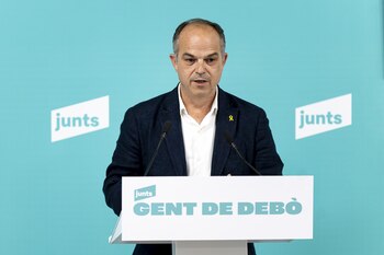 Jordi Turull en la sede