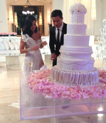 La pareja compartió con sus