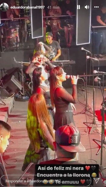 Eduardo Rabanal graba a Paula