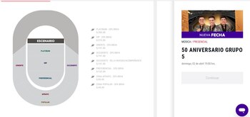 Entradas de primera preventa se