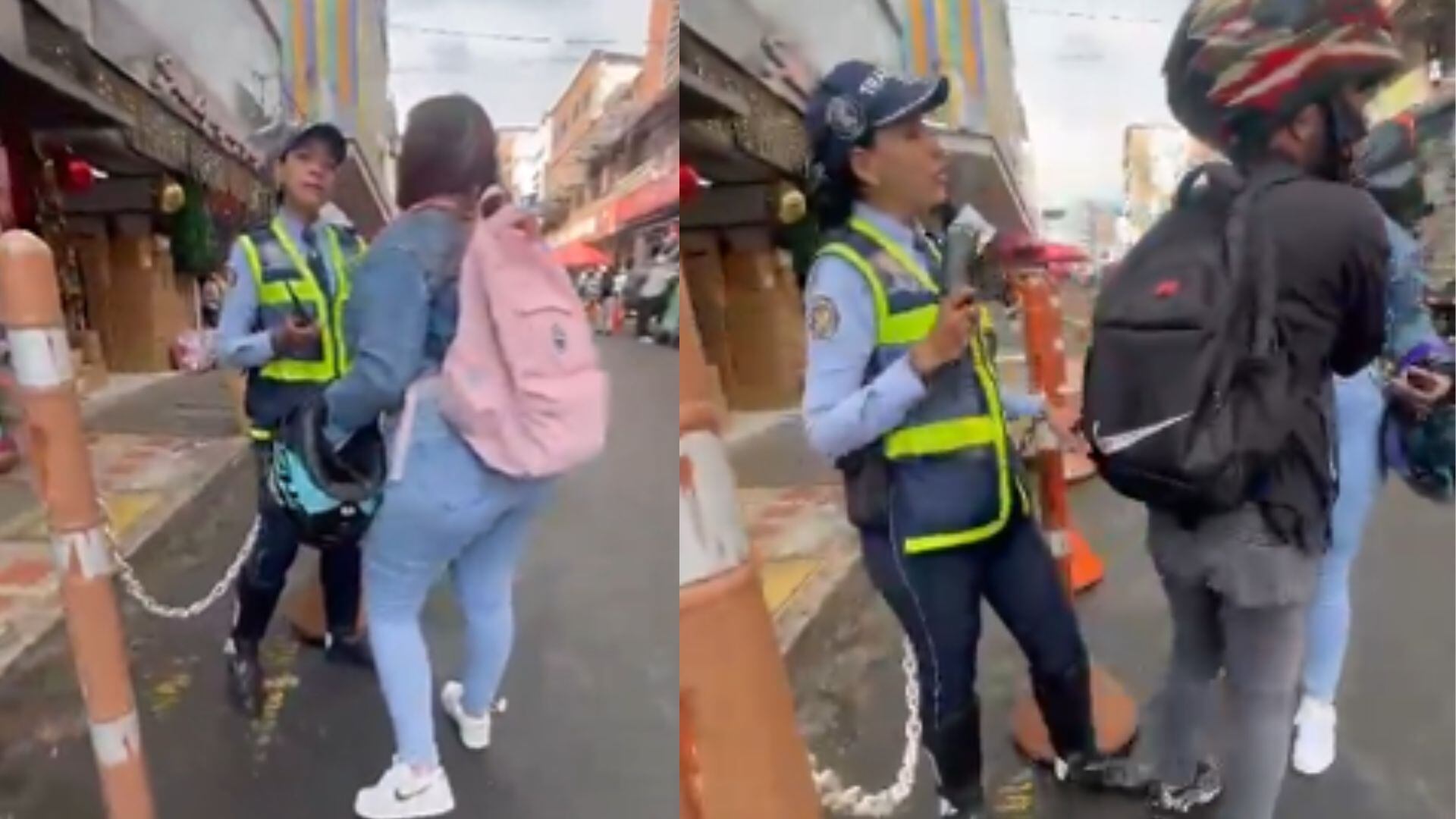 Mujer insultó a agente de tránsito que la detuvo por cometer varias infracciones en Cali: “Por eso es que terminan muertas en la calle”