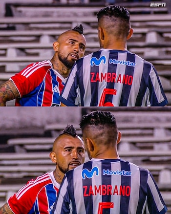 El último partido de Carlos Zambrano fue en el amistoso que Alianza Lima jugó con Colo Colo en Uruguay el 18 de enero del 2026.