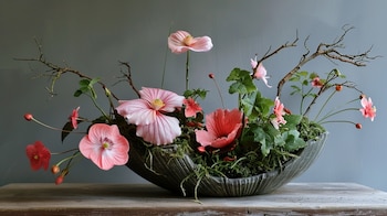 La historia del Ikebana se