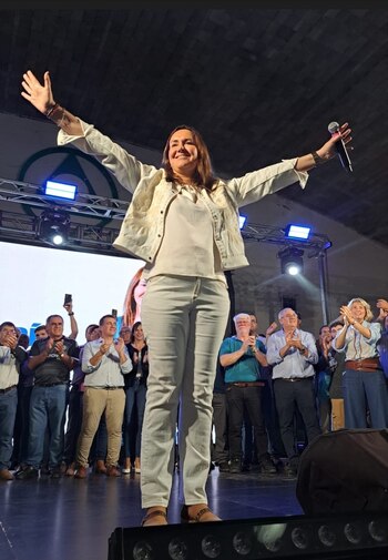 La candidata María de Lima