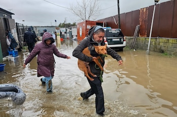 LLuvias torrenciales e inundaciones en