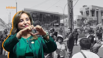 Mandataria minimizó protestas durante el