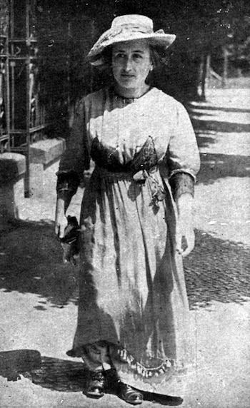 Rosa Luxemburgo en Berlín, donde