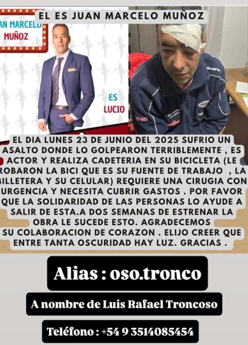 El pedido de ayuda ante