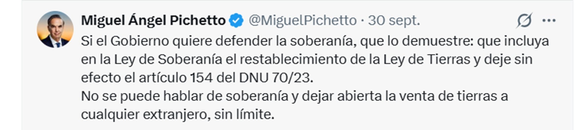 Miguel Pichetto