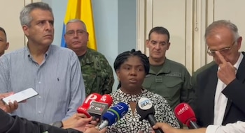 La vicepresidenta lamentó los hechos