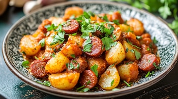 Patatas con chorizo (Adobe Stock)