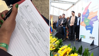 Firmas Asamblea Constituyente Alianza Verde - crédito Captura de Pantalla La FM/Prensa Iván Cepeda - X