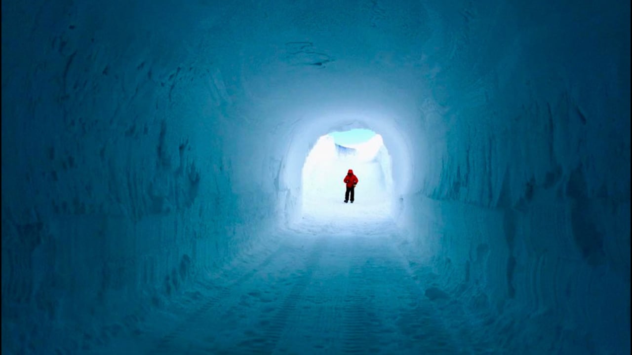 Ceremonia de inauguración del Santuario de la Memoria del Hielo en la Antártida