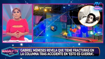 Gabriel Meneses sufre fuerte accidente en ‘Esto es guerra’ y preocupa diagnóstico: “Tiene fractura en las vértebras”