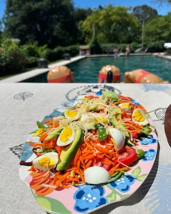 China Suárez en familia