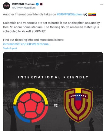 La selección Colombia jugará el