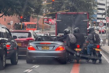 El hecho se registró en